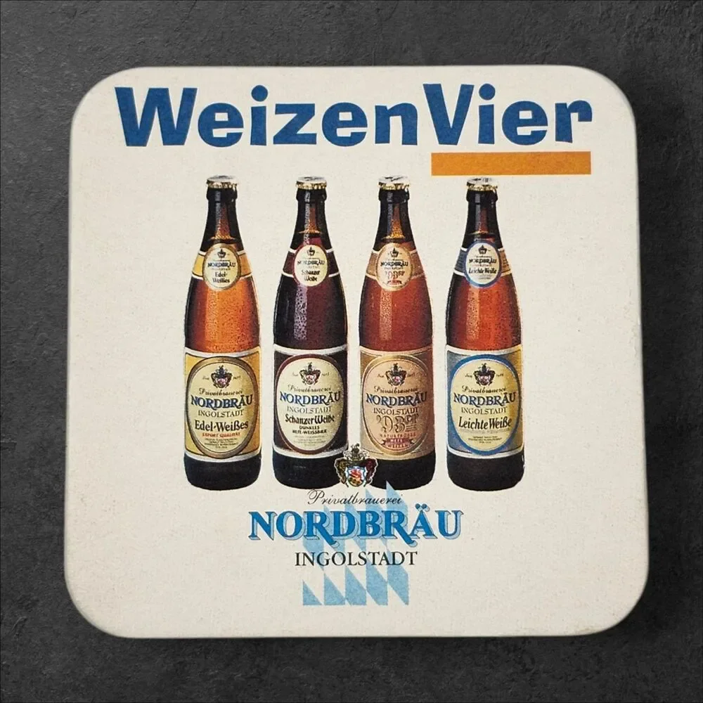 Nordbrau Ingolstadt Beer Coasters Bulk Lot 68 Weizen Germany Bar Breweriana New
